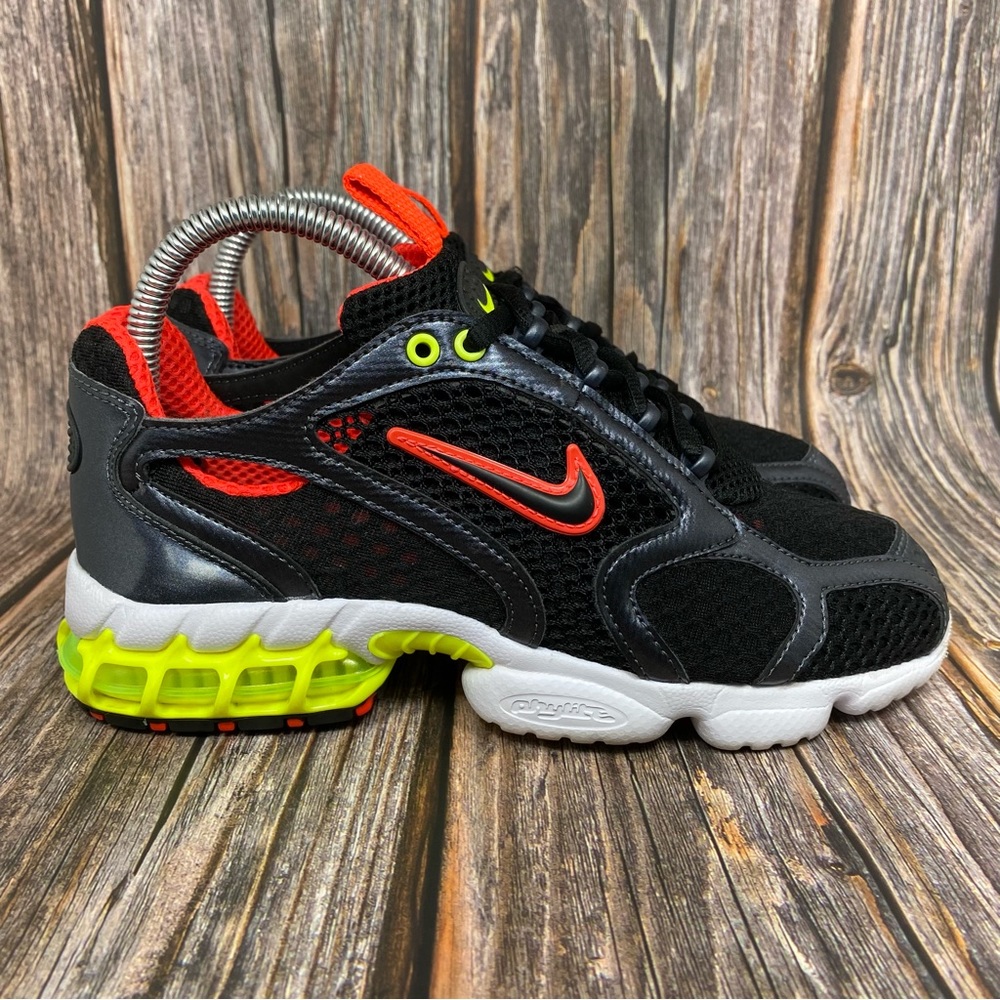 Nike Air Spiridon Cage 2 ‘Black Lemon Venom’ (CD3613-002) Women's Size 6 Shoes
